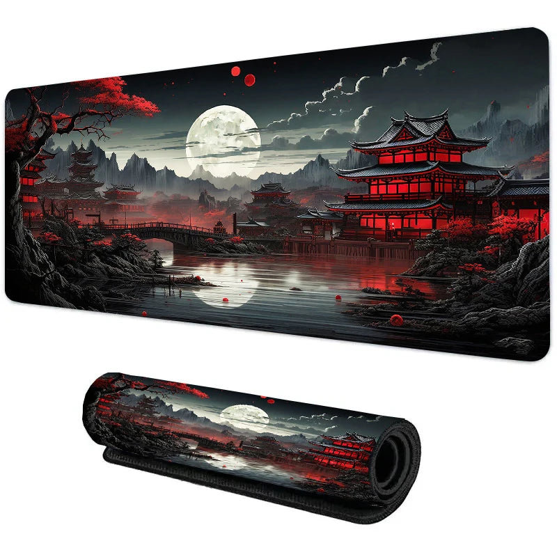 Shogun Castle Mousepad - Strategize your battles