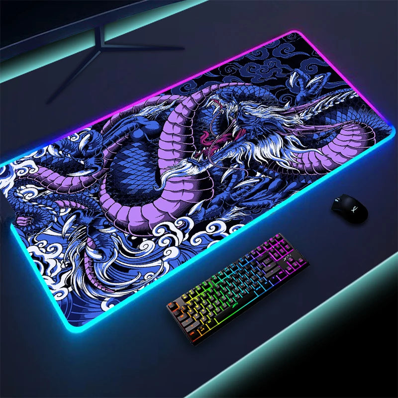 RGB gaming dragon mouse Pad - Optimize your gaming performance