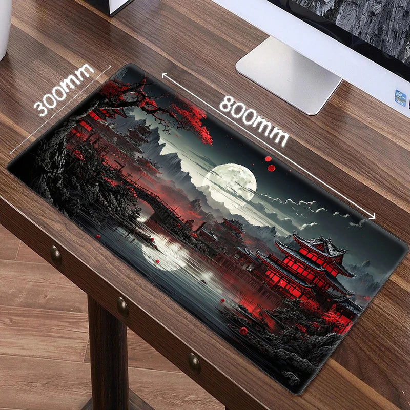 Shogun Castle Mousepad - Strategize your battles